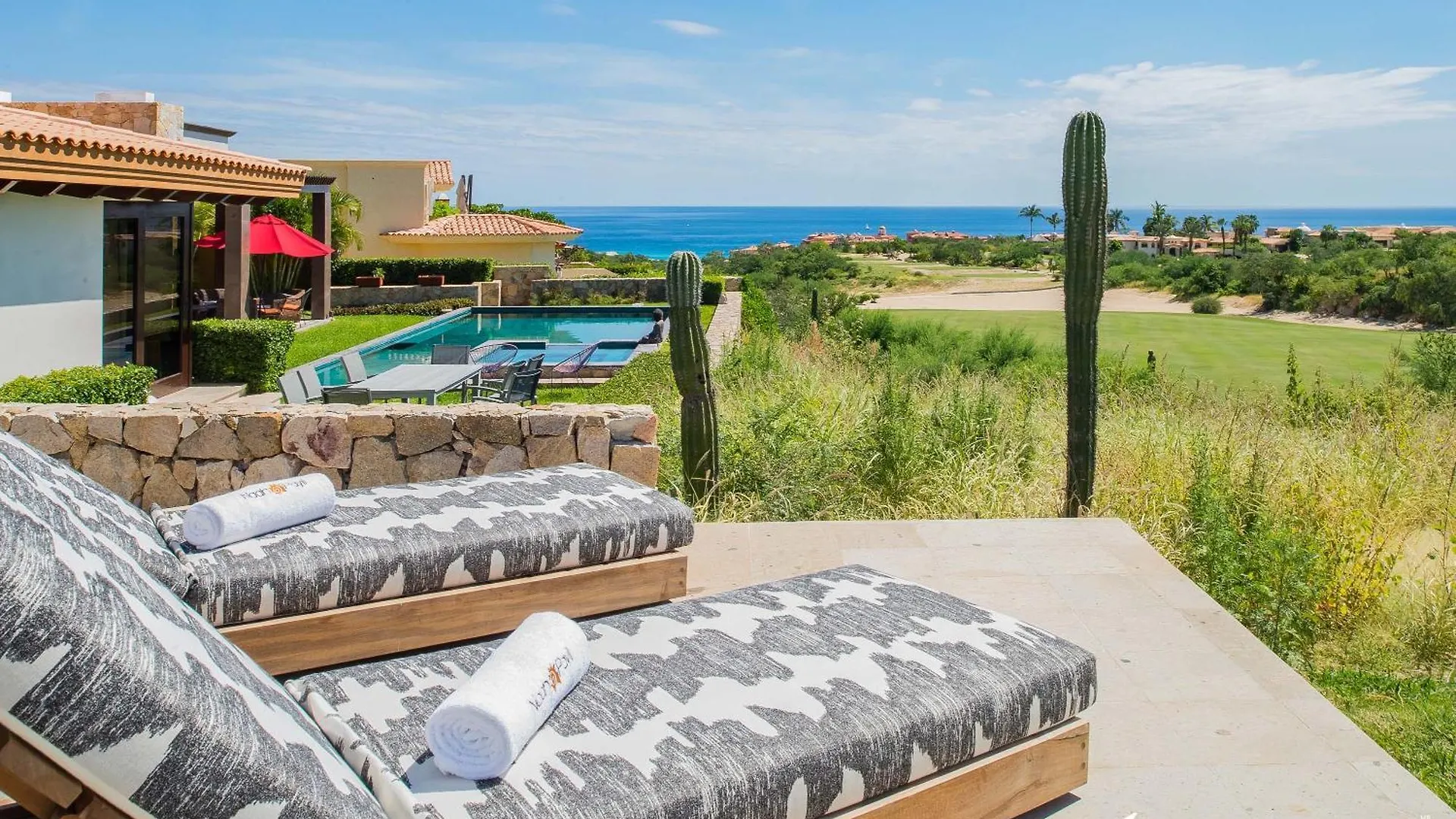 Sea Of Cortes Views Fire Pit Outdoor Living Cabo San Lucas Villa