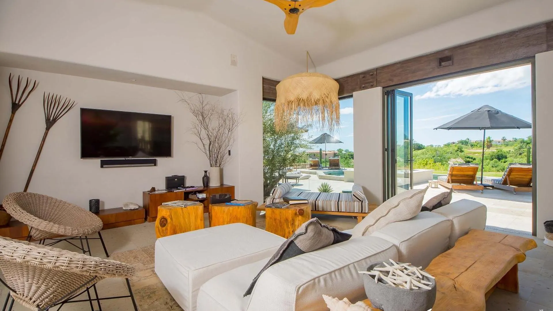 Sea Of Cortes Views Fire Pit Outdoor Living Cabo San Lucas